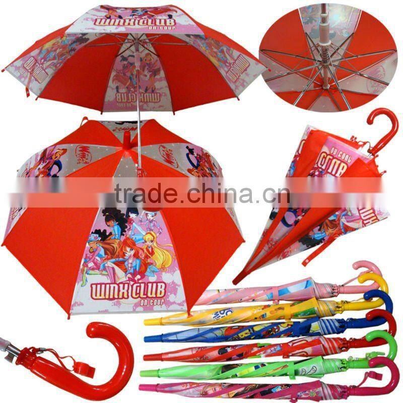 transparent PVC umbrella,lovely umbrella,cartoon umbrella