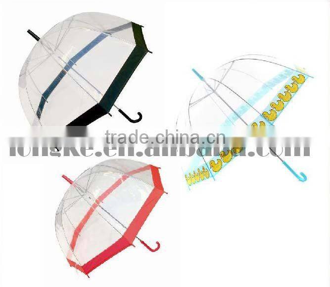 PVC Transparent promotion umbrella