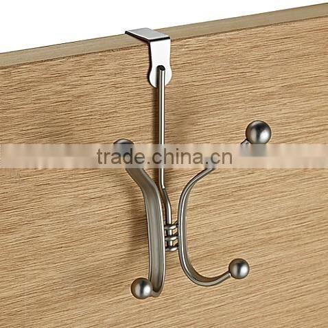 metal double clothes over the door hook