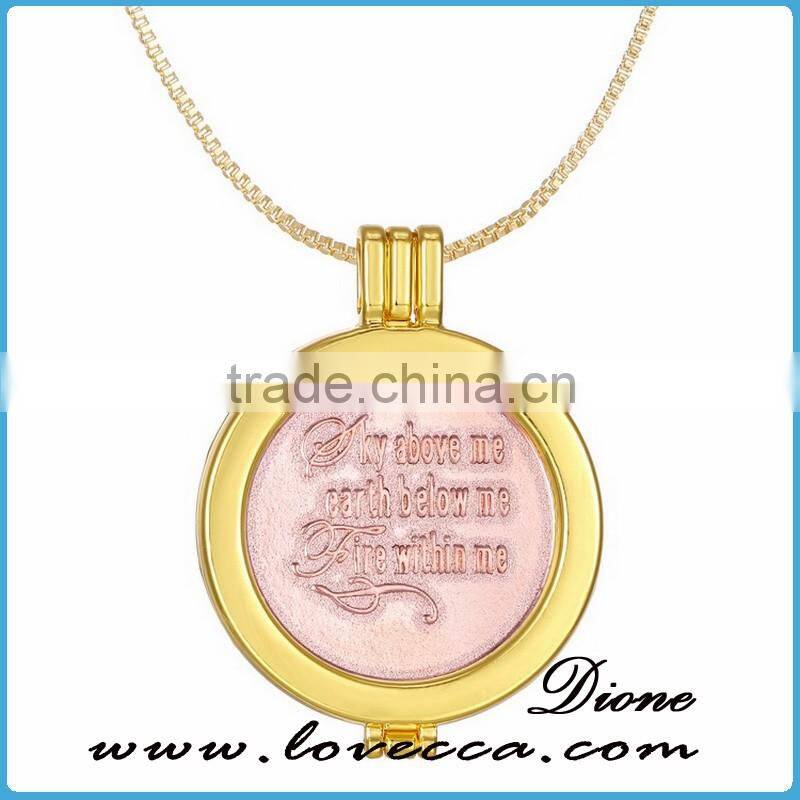 Dubai gold plating fashion jewelry wholesale crystal skull pendant necklace