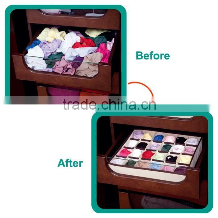 Home Essential Underware Adjustable Drawer Storage Organizer