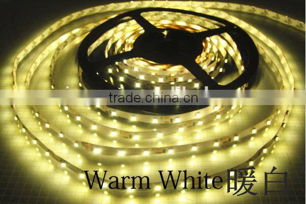 Warm white single color 12v led strip light 2835 smd led strip led rope light