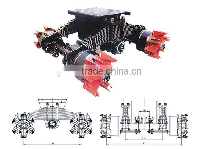 32T Trailer axle air bag suspension trailer