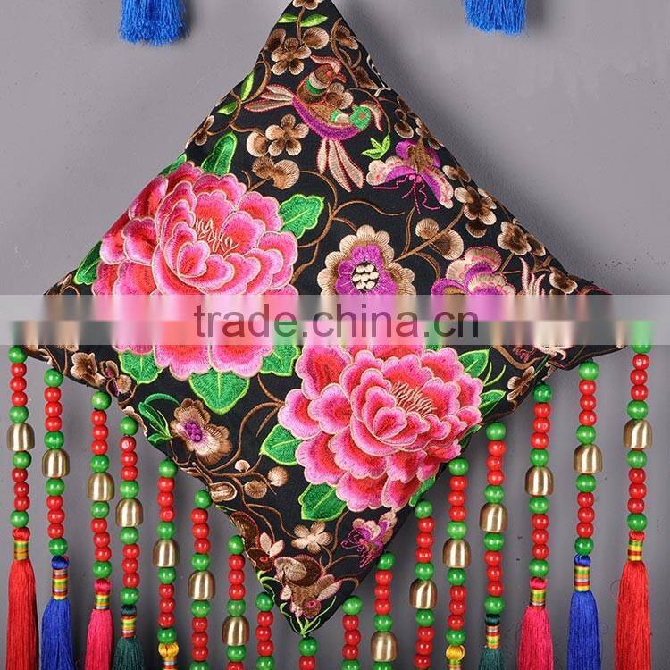 2015 new arrival cheap pendant for new house hmong embroidery pendant