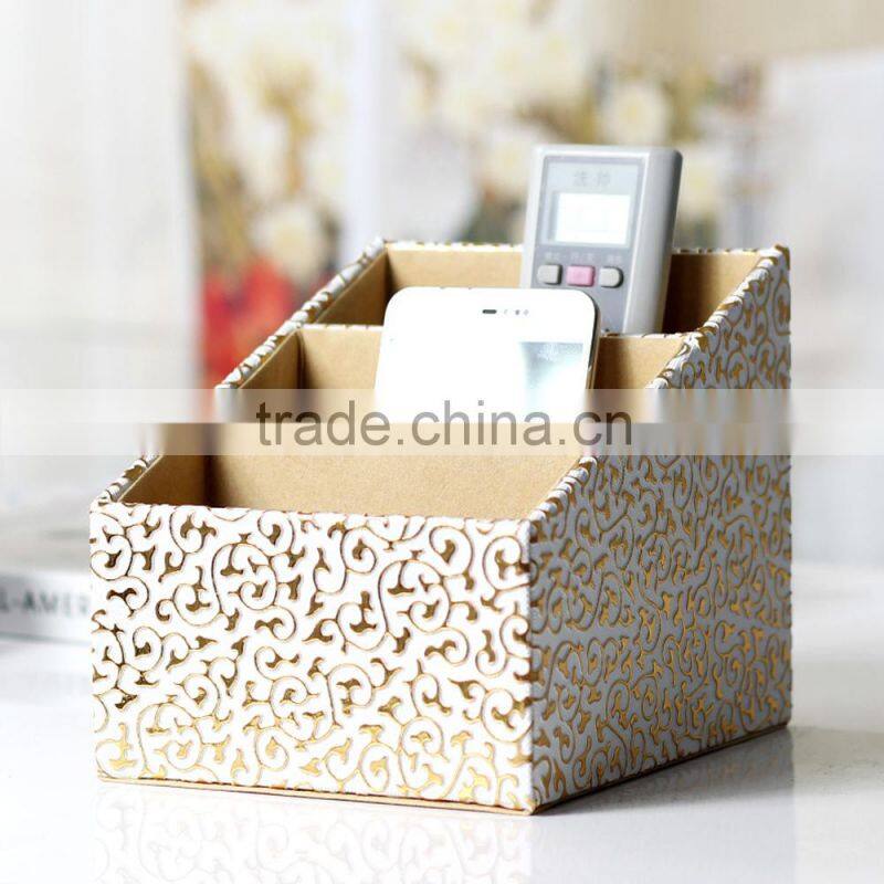 Crocodile PU Leather Remote control/controller organizer Cellphone holder