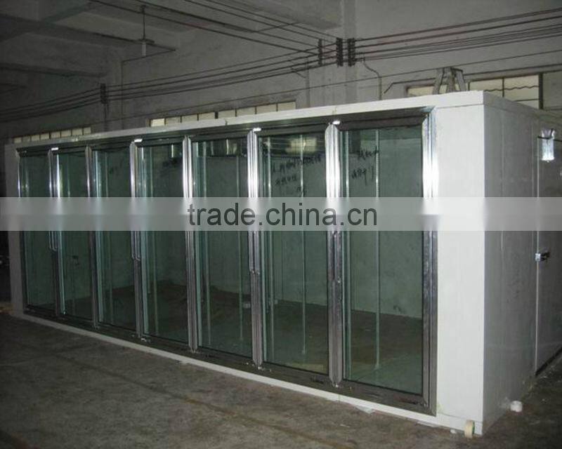 glass door display cold room/display cold room