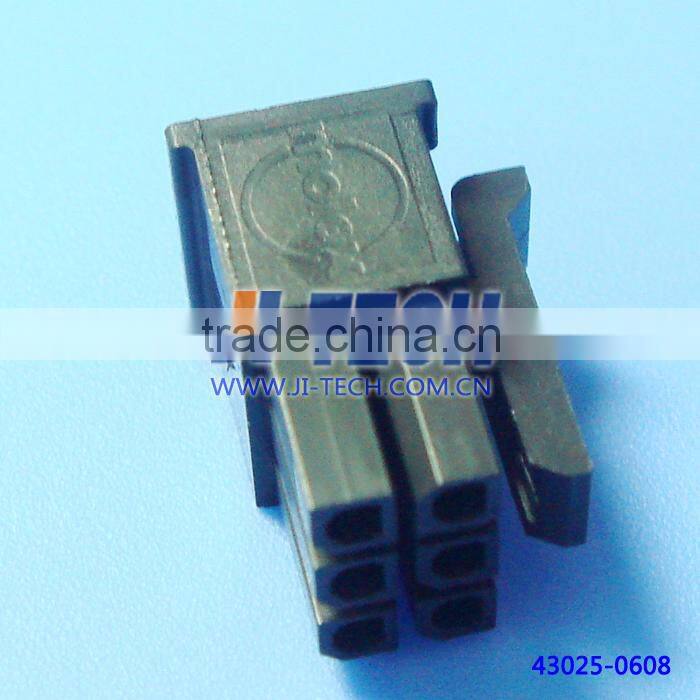 molex 3.0mm pitch 6 pin 43025 series 43025-0608 wire to wire wire to board connector