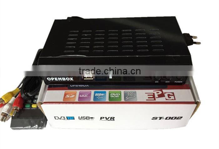 Ground Digital TV Set Top Box DVB-T2 Dual Display for HD and SD output TV Receiver For Central Asia and Eastern Europe