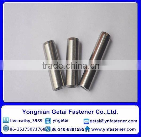 dowel pin zinc plated carbon steel/ Stainless Steel DIN 6325