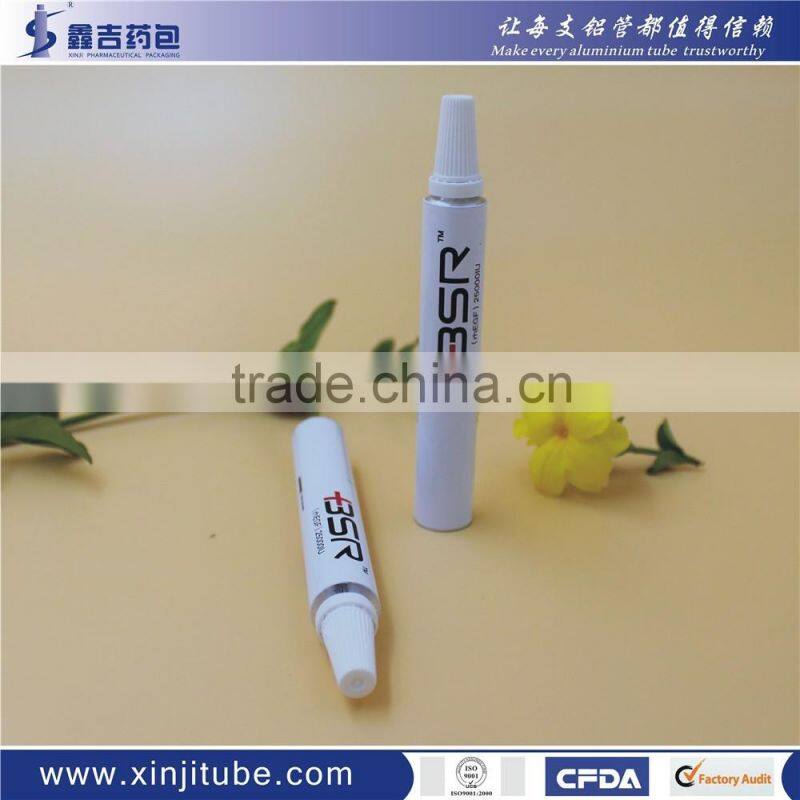 CFDA Certified Pharmaceutical/ Cosmetic Collapsible Aluminum Tube Gel