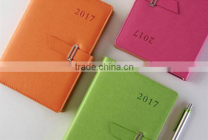 2017 PU diary agenda printing notebook