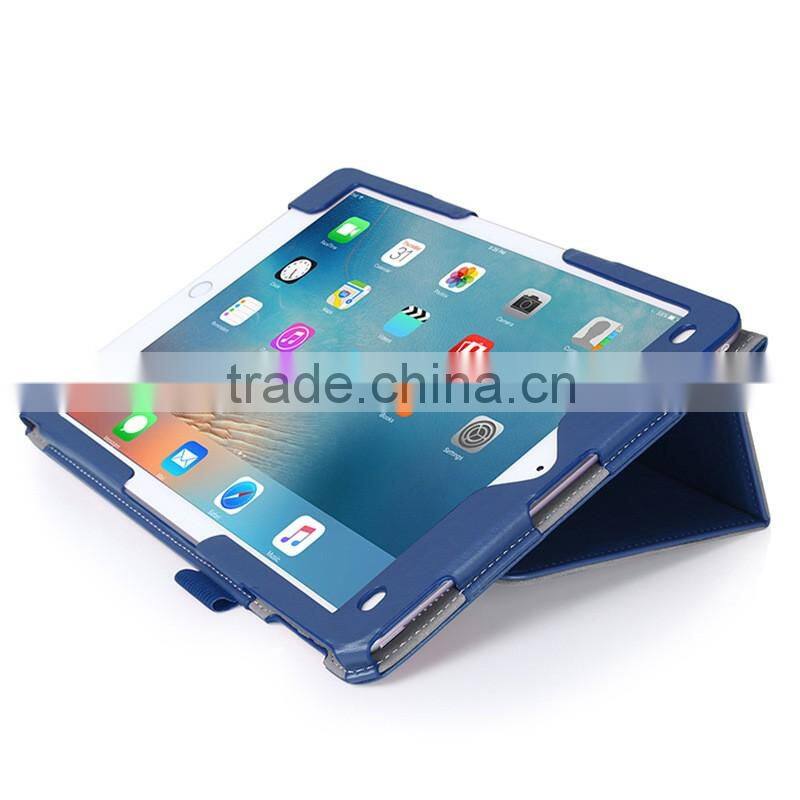 Hand Strap Wallet Leather Case Cover for ipad pro 9.7 inch customize tablet case manufacturer