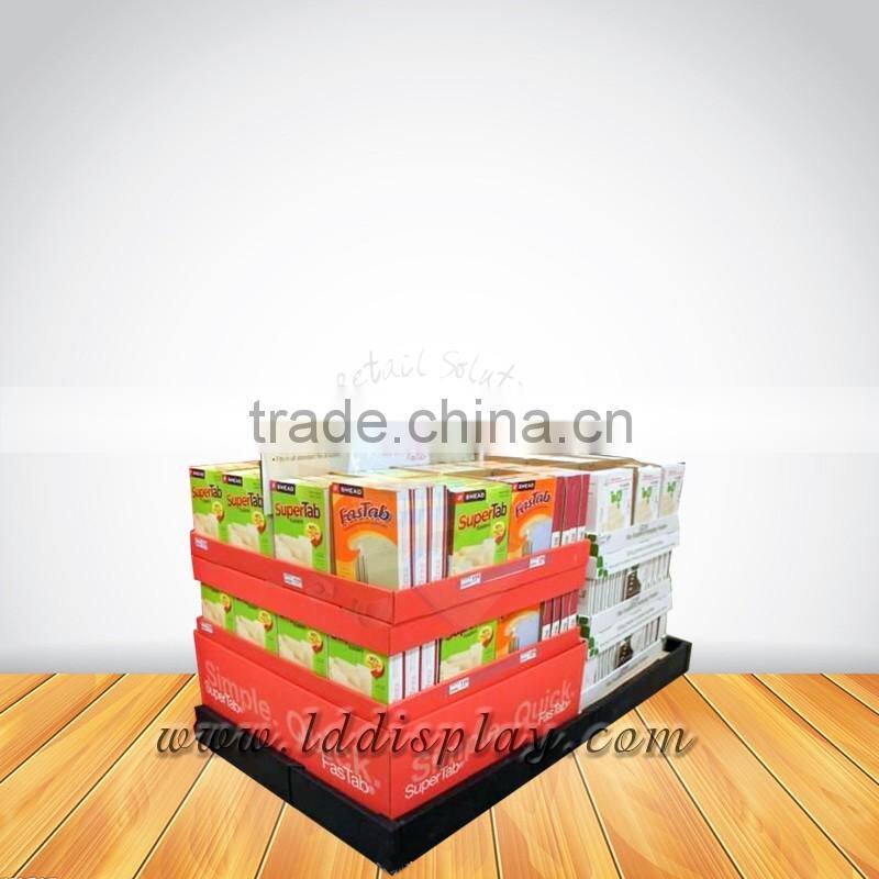 Custom cardboard box stand for display