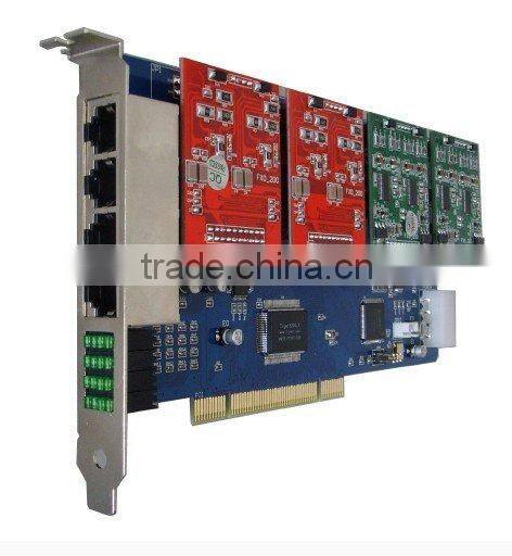 Asterisk Card/Sound Card (FXS/FXO analog Asterisk PCI card)