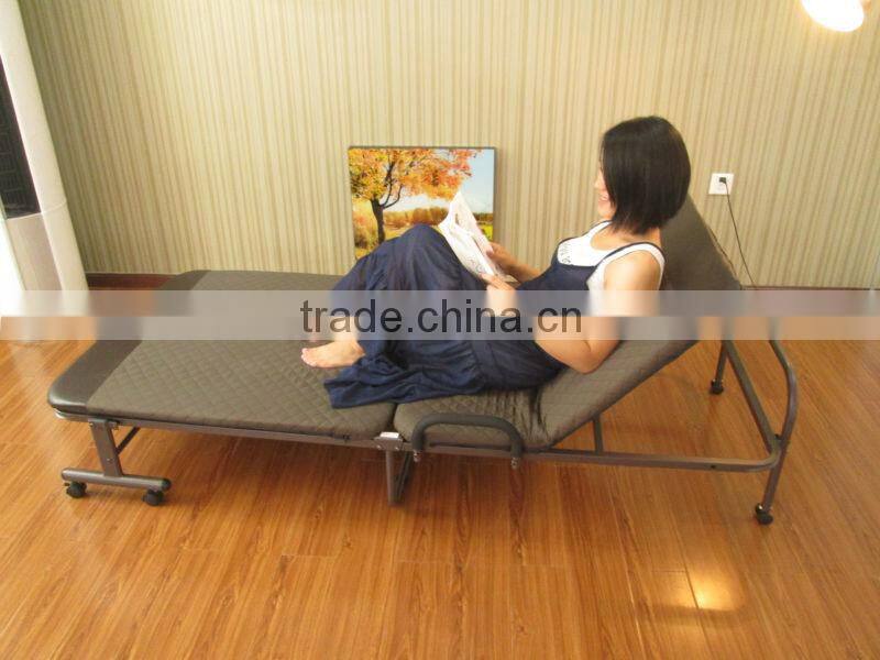 space saving hotel metal single folding bed
