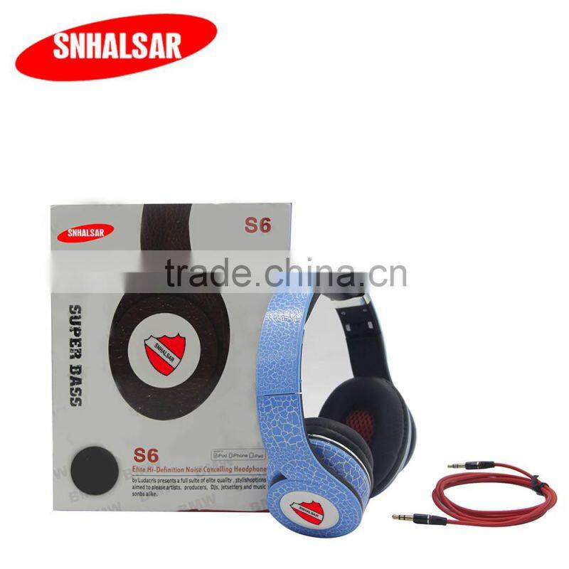 HD Voice OEM leather headphones gaming headset earbuds