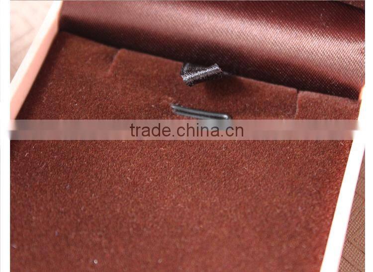 High Quality Cheap Blush Custom made logo earrings bangle pendant Gift Box