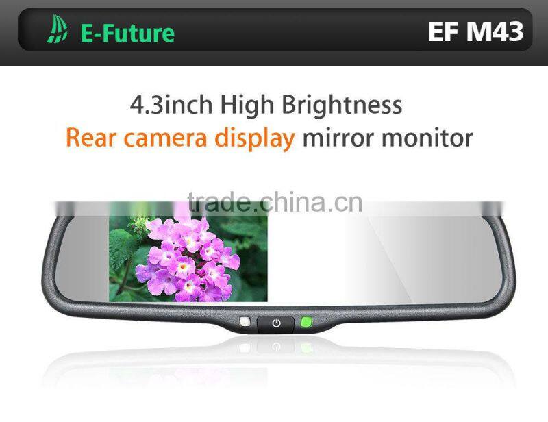 4.3inch car rearview monitor with backup system