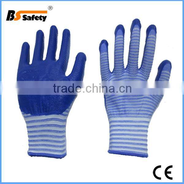 BSSAFETY white thin cheap en388 work gloves