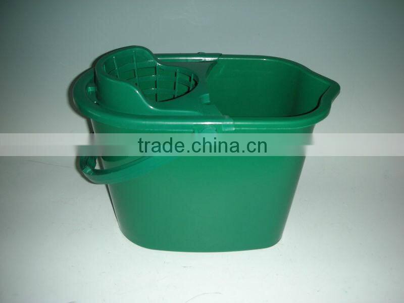 14L recycled Plastic mop bucket wringer