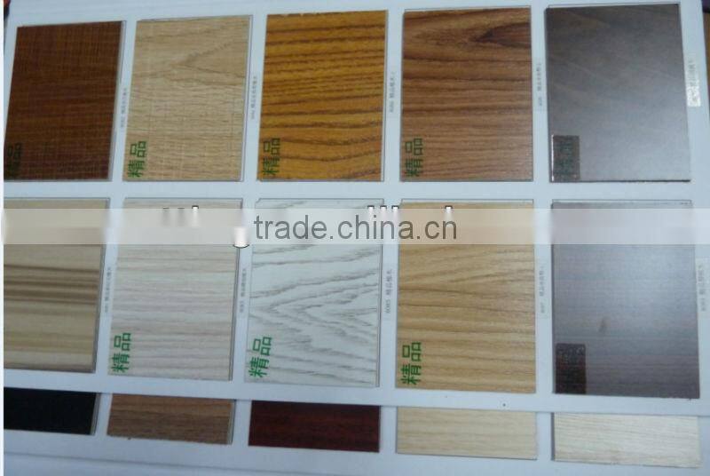 Wood Grain Melamine Paper UV Board for furniture decorative