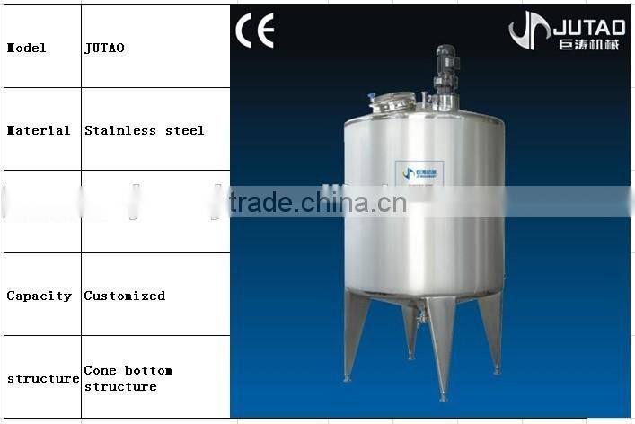 Stainless steel CE certification industrial oil storage tank