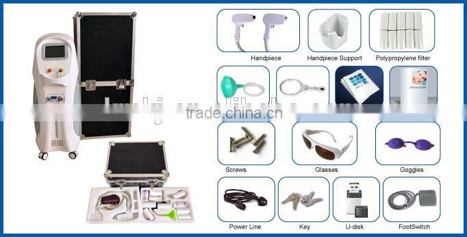 2017 new design!Professional soprano laser hair removal machine