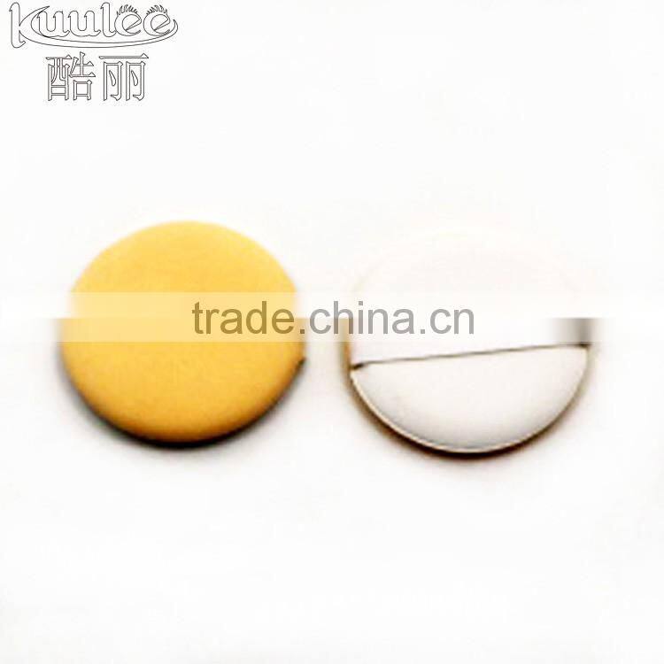 New Round air cushion make up puff with fabric belt