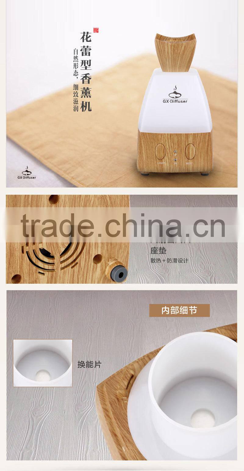 GX DIFFUSER Natural product led light aromatherapy diffuser,aroma diffuser