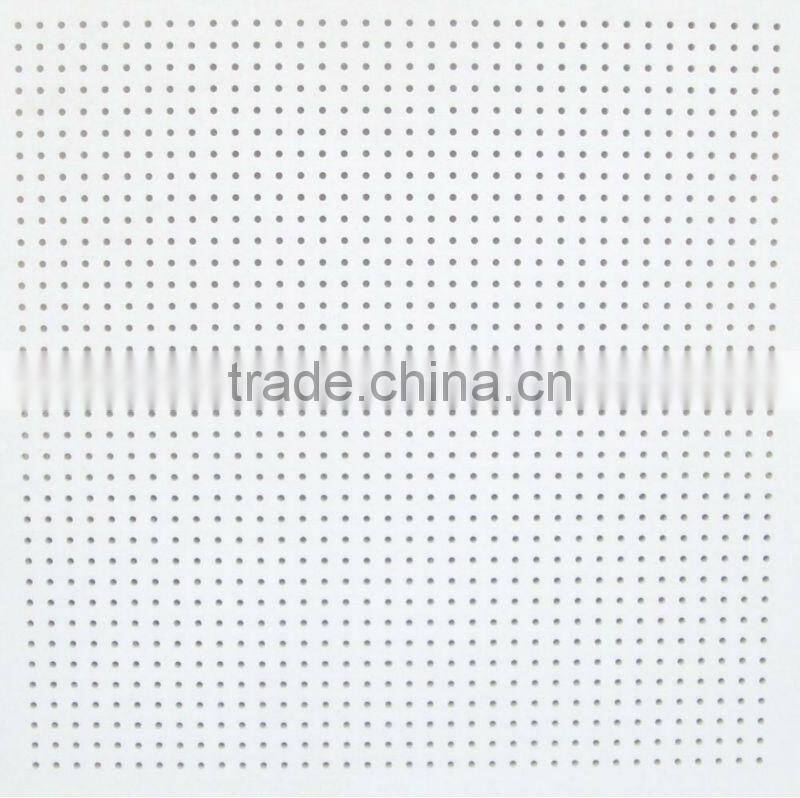 Absorption gypsum ceiling tiles