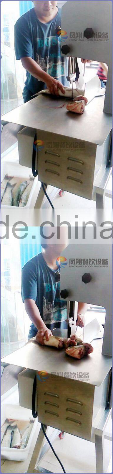 Industrial Frozen Fish Cutting Saw, Fish Head Cutting Machine