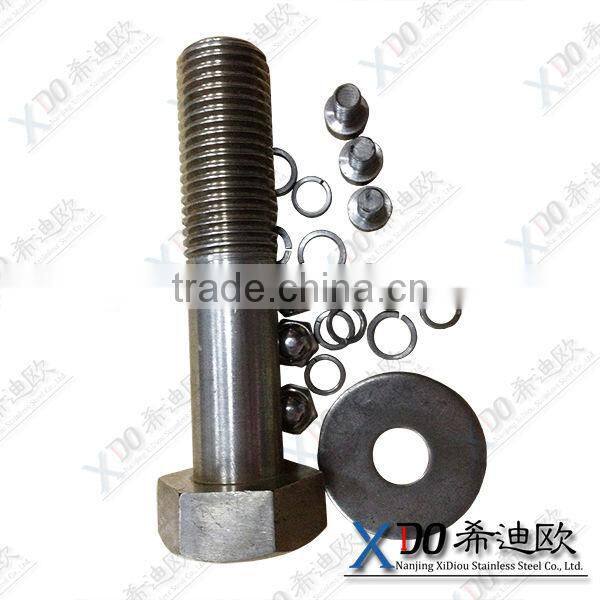 Super Alloy GH3128 /GH3030/GH3044 hardware stainless steel fastener anchor bolt type bolt extender