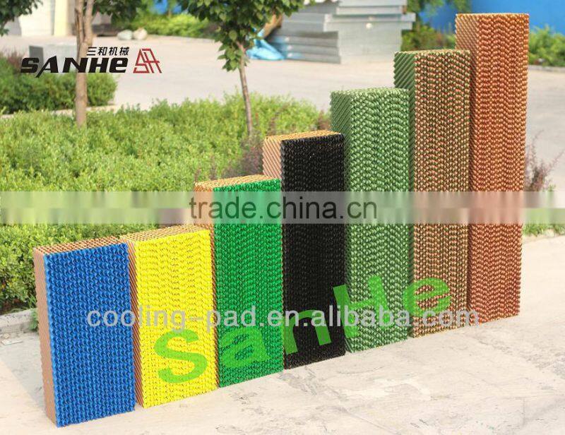 Washable Black Color Evaporative Cooling Pad with Frame