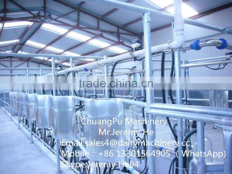 Steel Column Frame For Milking Parlour System for Sale
