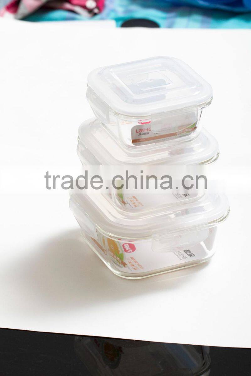 Airtight Glass Storage Box