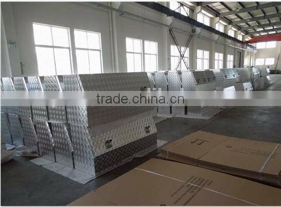 Aluminum alloy Ute tool box for truck