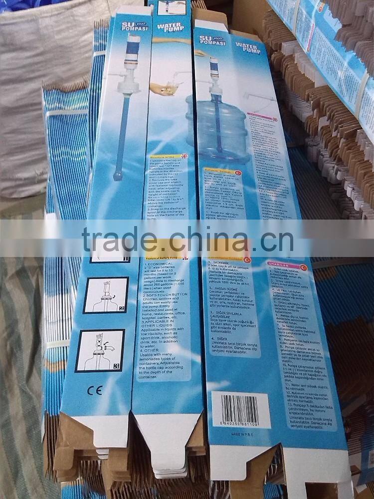 easy use electronic mini battery powered drinking water pump