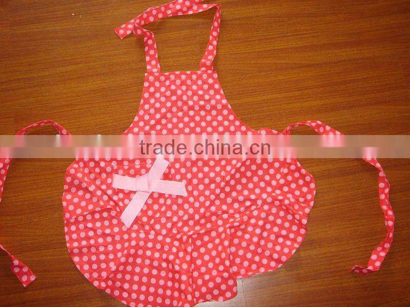 Girl's Apron Dress, Summer Dress, Petal Knot Dress