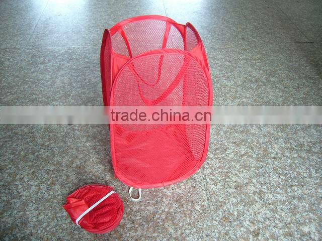 laundry mesh pop up bag