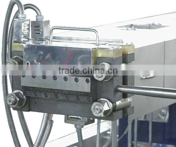 hydraulic screen changer for extrusion machine