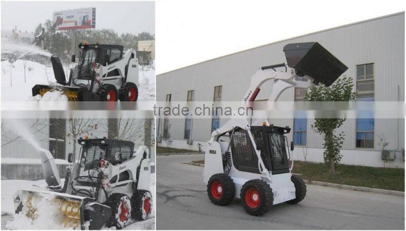 China Skid Steer Loader 100hp WECAN Brand 1605A Skid Loader