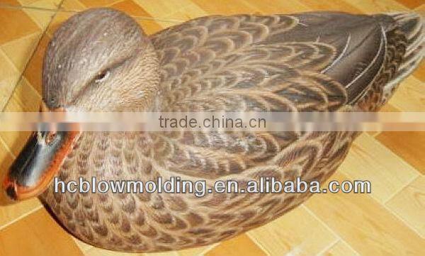 OEM Blow Mold machine in plastic Hunting bait duck decoy Goose Decoys