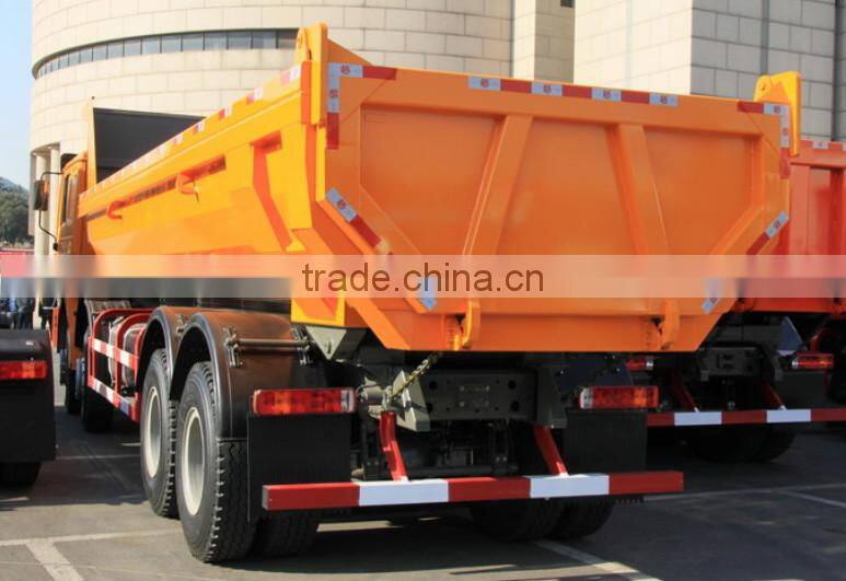 Factory directly Sinotruk Hoka 340hp 8*4 dump truck for Construction waste