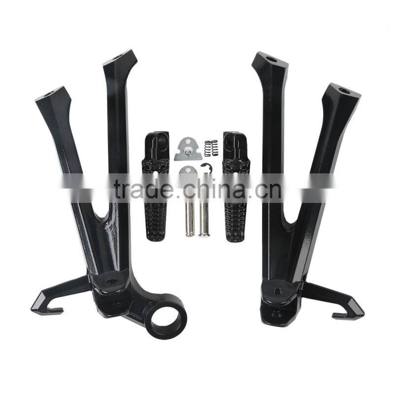 Rear Passenger Foot Pegs Footrest Bracket For Suzuki GSXR600 GSX-R750 2011 12 13 New
