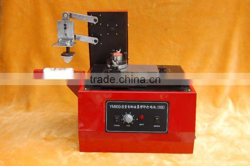 date pad printing machine on plstic, paper, plastic film