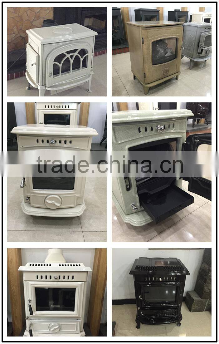 New Style cast iron burning wood stove/Fireplace from China Supplier