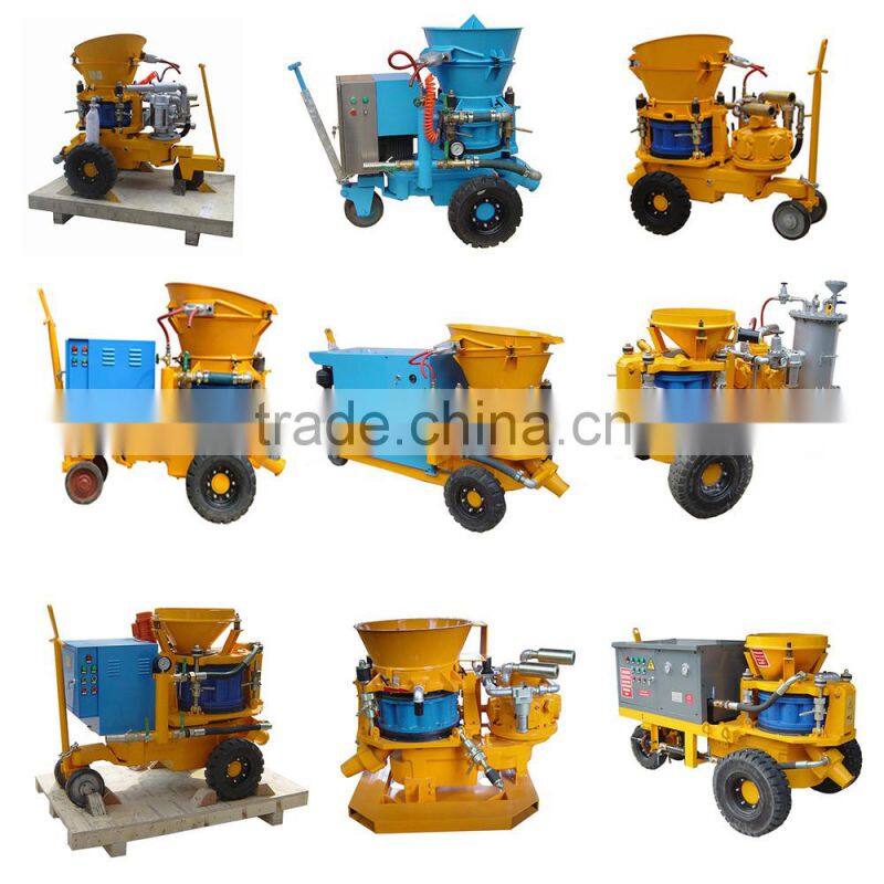 Premium Grade LZ-9D dry mix concrete spray shotcrete machine with ISO and CE