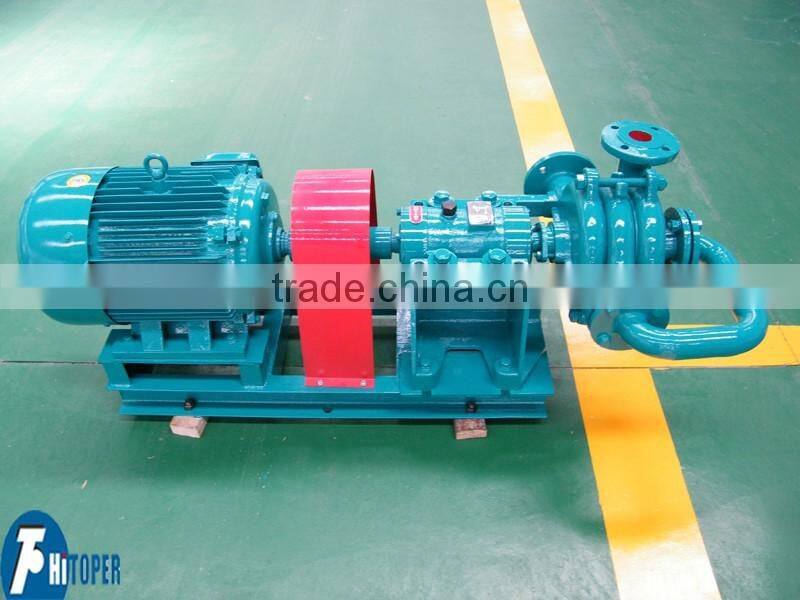 Twin impeller high speed and high pressure vacuum structure filter feed pump