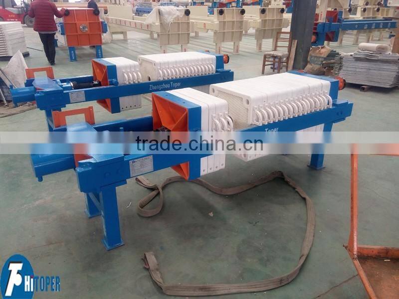 Industrial water filter press, dewatering filter press