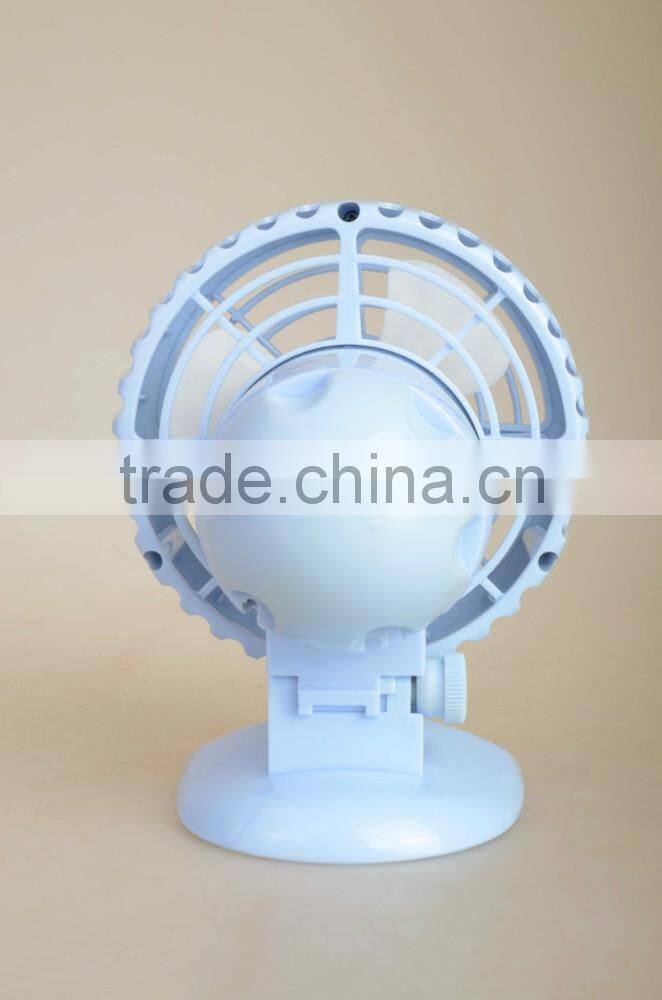 6-inch Small Desk Fan Clip On 2 Speed Office Cooling Table Desktop Fan